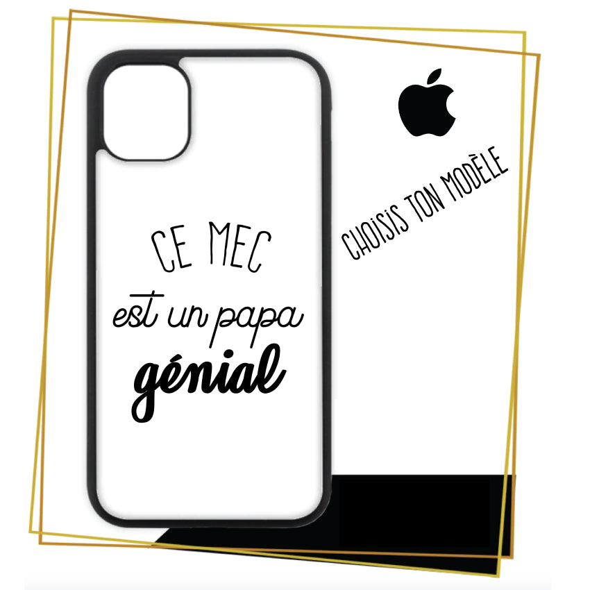 Coque iPhone Ce mec est un papa genial