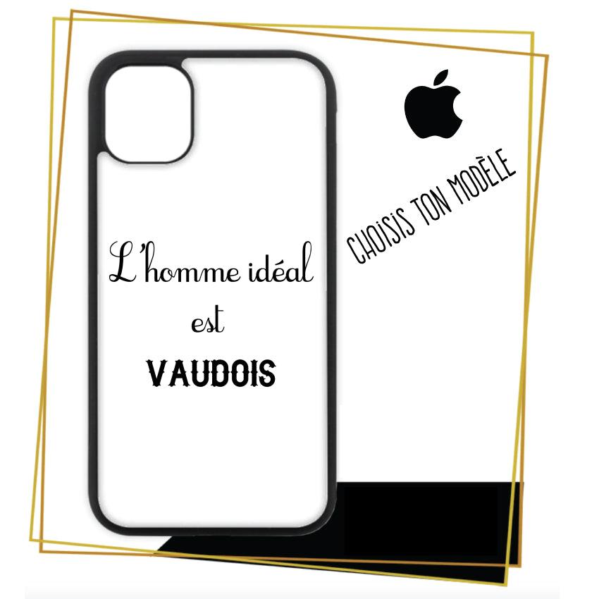 Coque iPhone L'homme ideal Vaudois