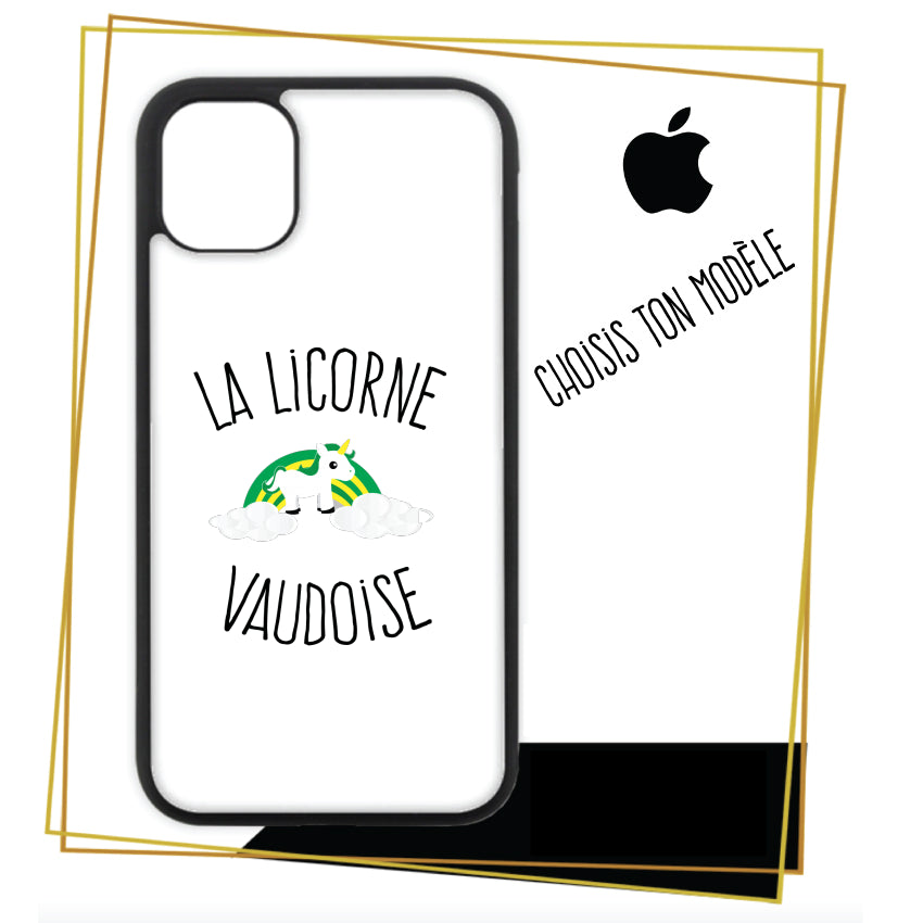 Coque iPhone Licorne vaudoise