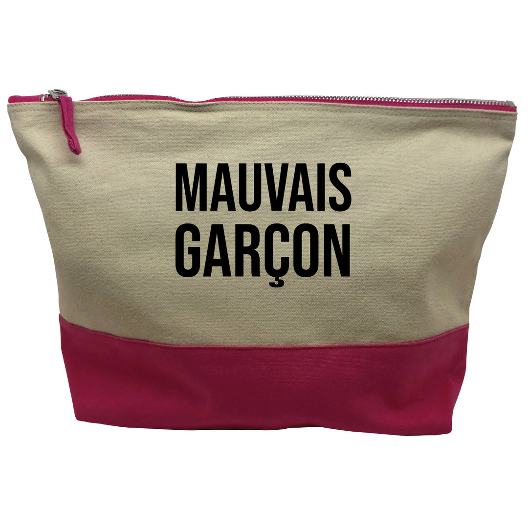 pochette rose Mauvais garcon