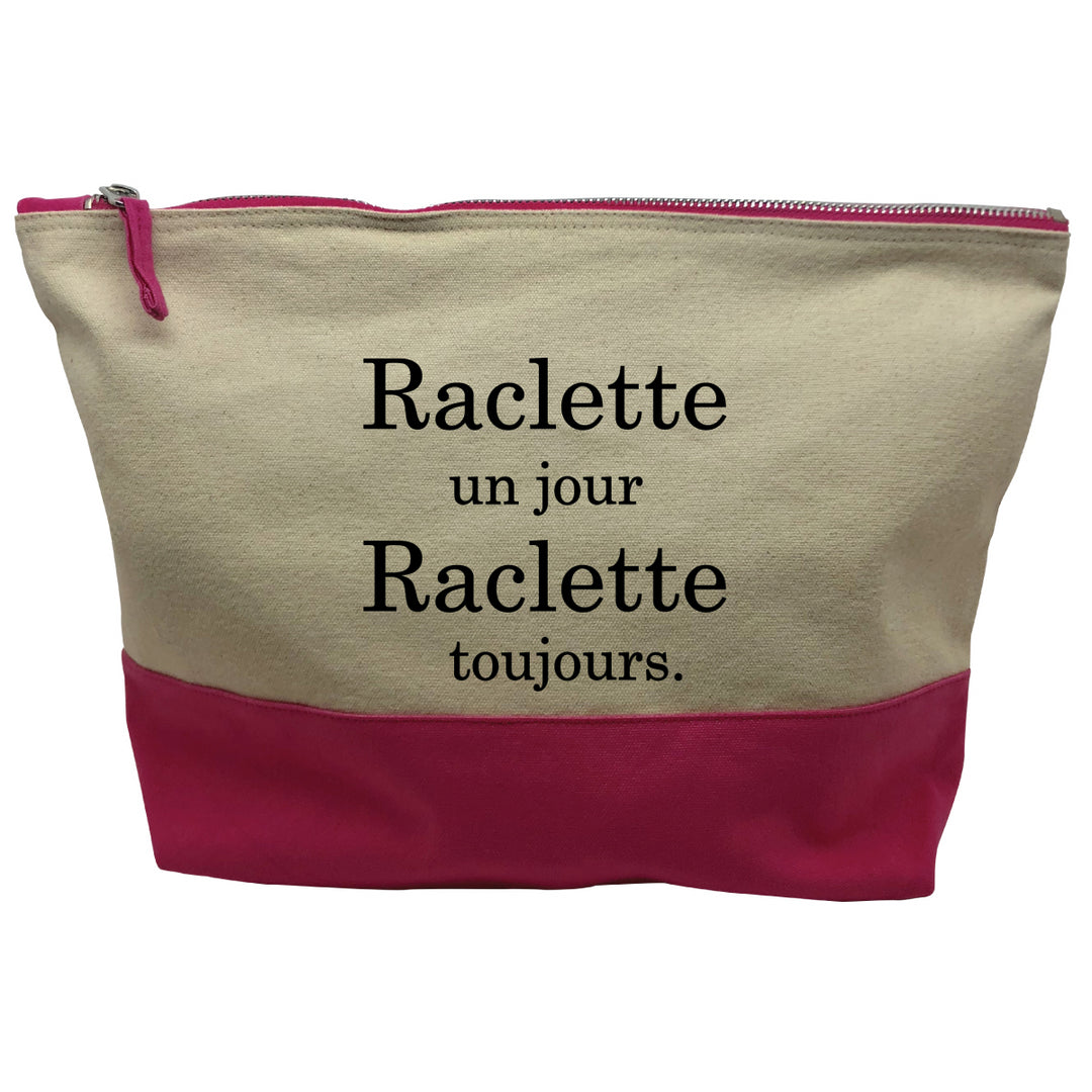 pochette rose Raclette un jour