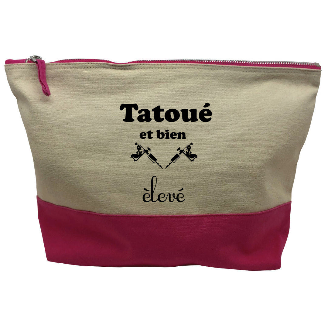 pochette rose tatoue et bien eleve