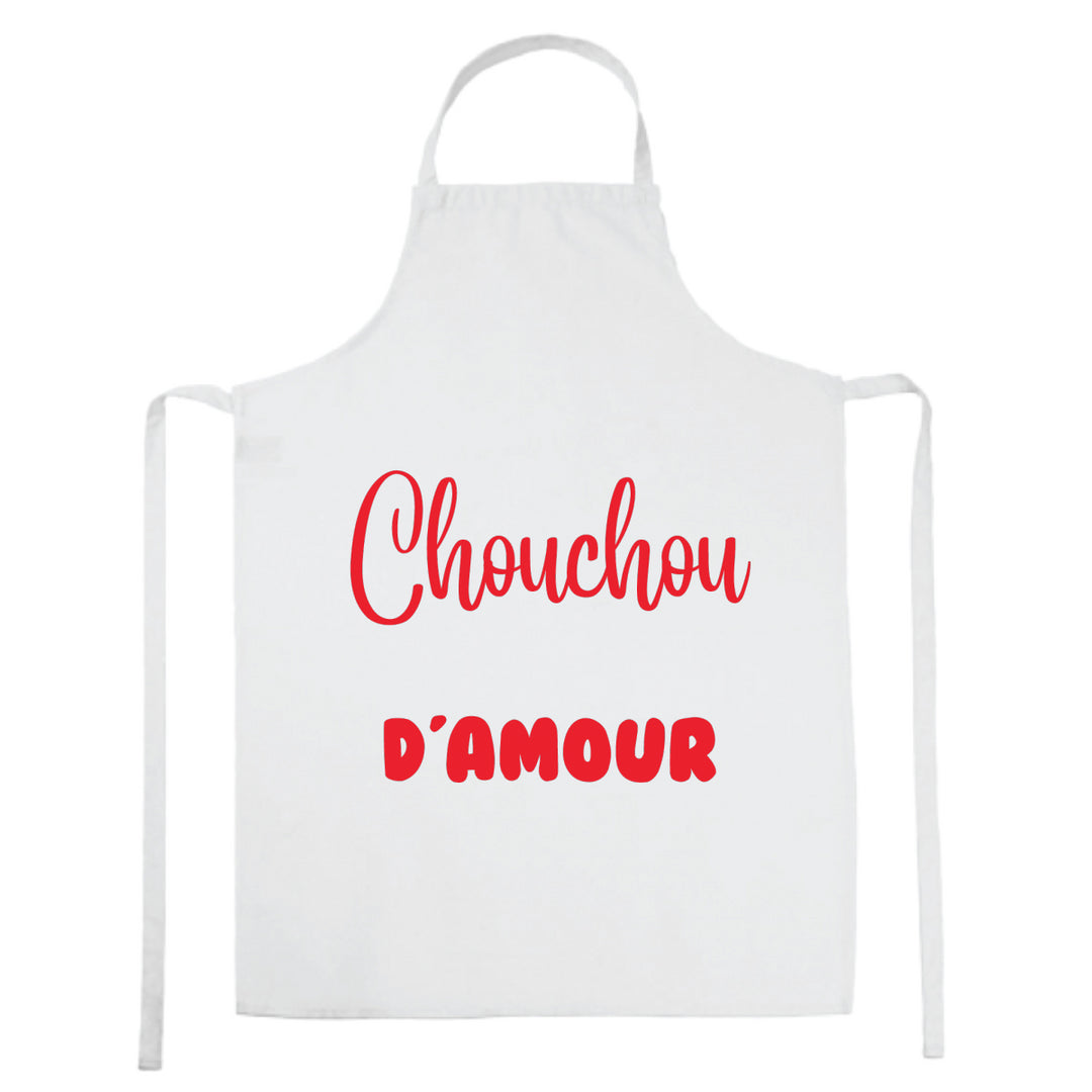 Tablier de cuisine Chouchou d'amour