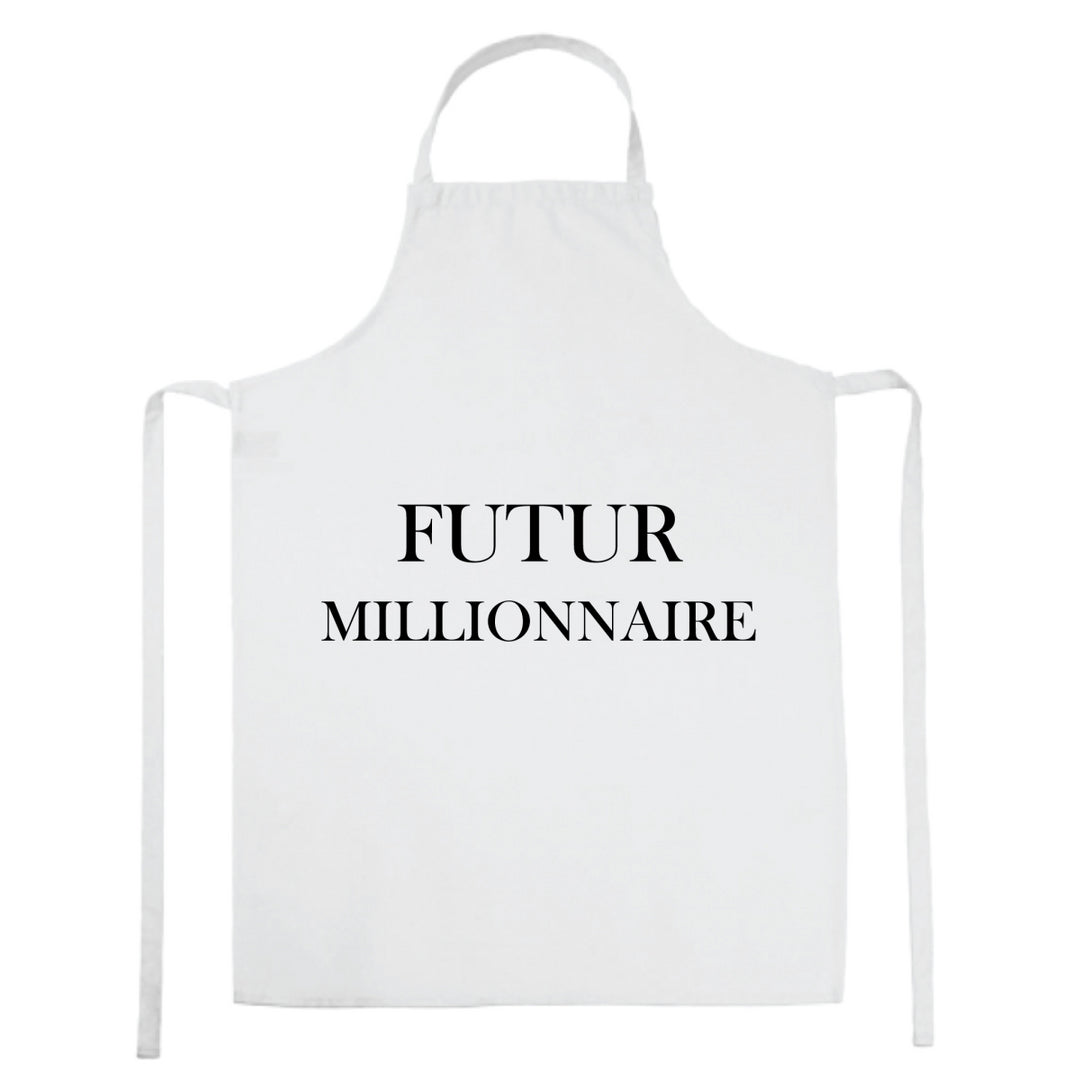 Tablier de cuisine Futur Millionnaire