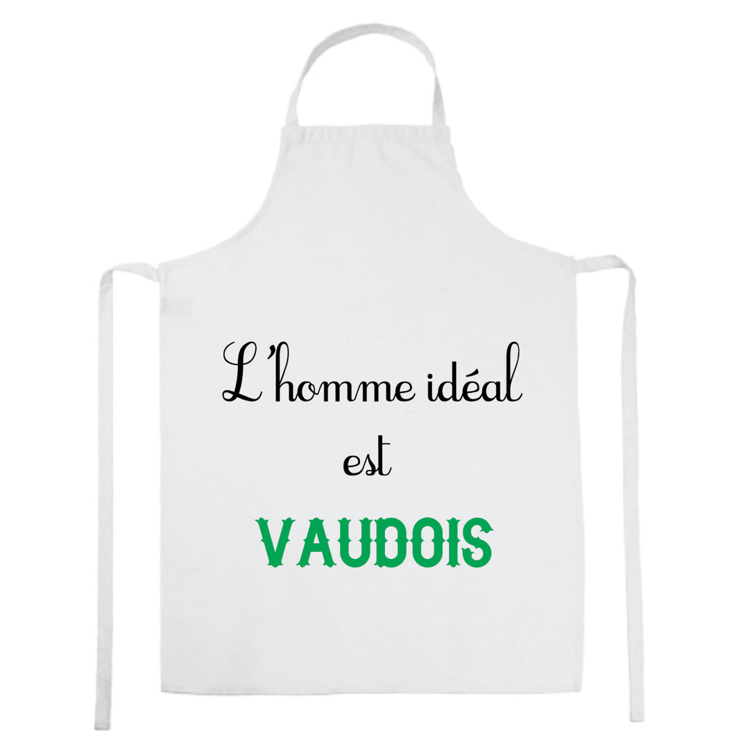 Tablier de cuisine L'homme ideal Vaudois 2