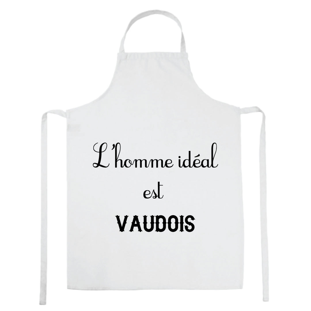 Tablier de cuisine L'homme ideal Vaudois