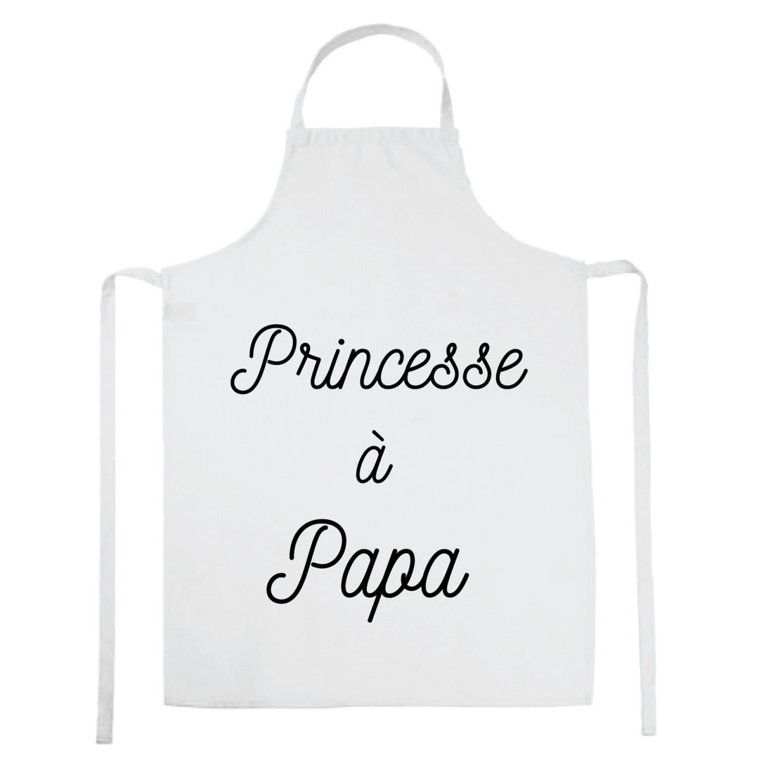 Tablier de cuisine Princesse a papa