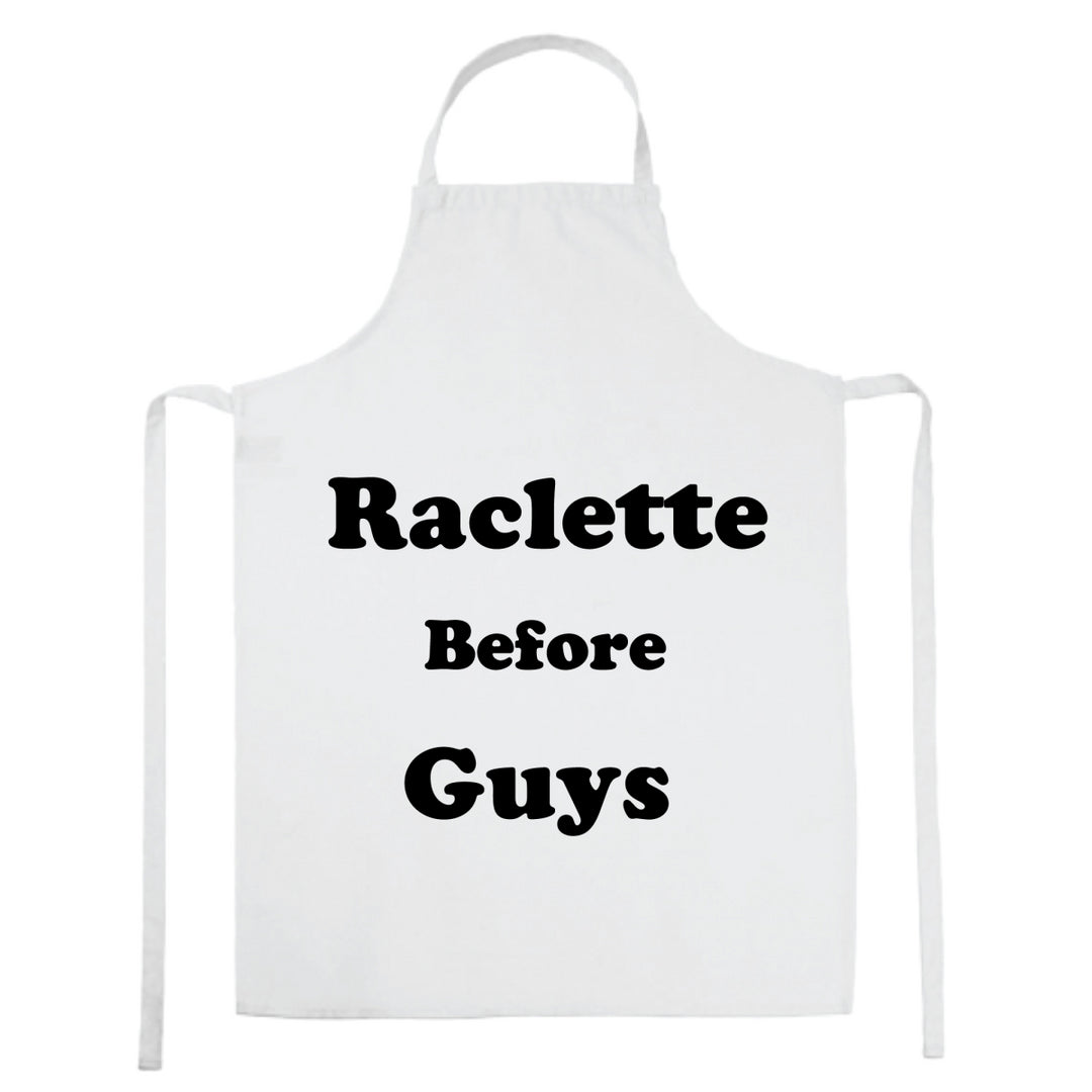 Tablier de cuisine Raclette before guys