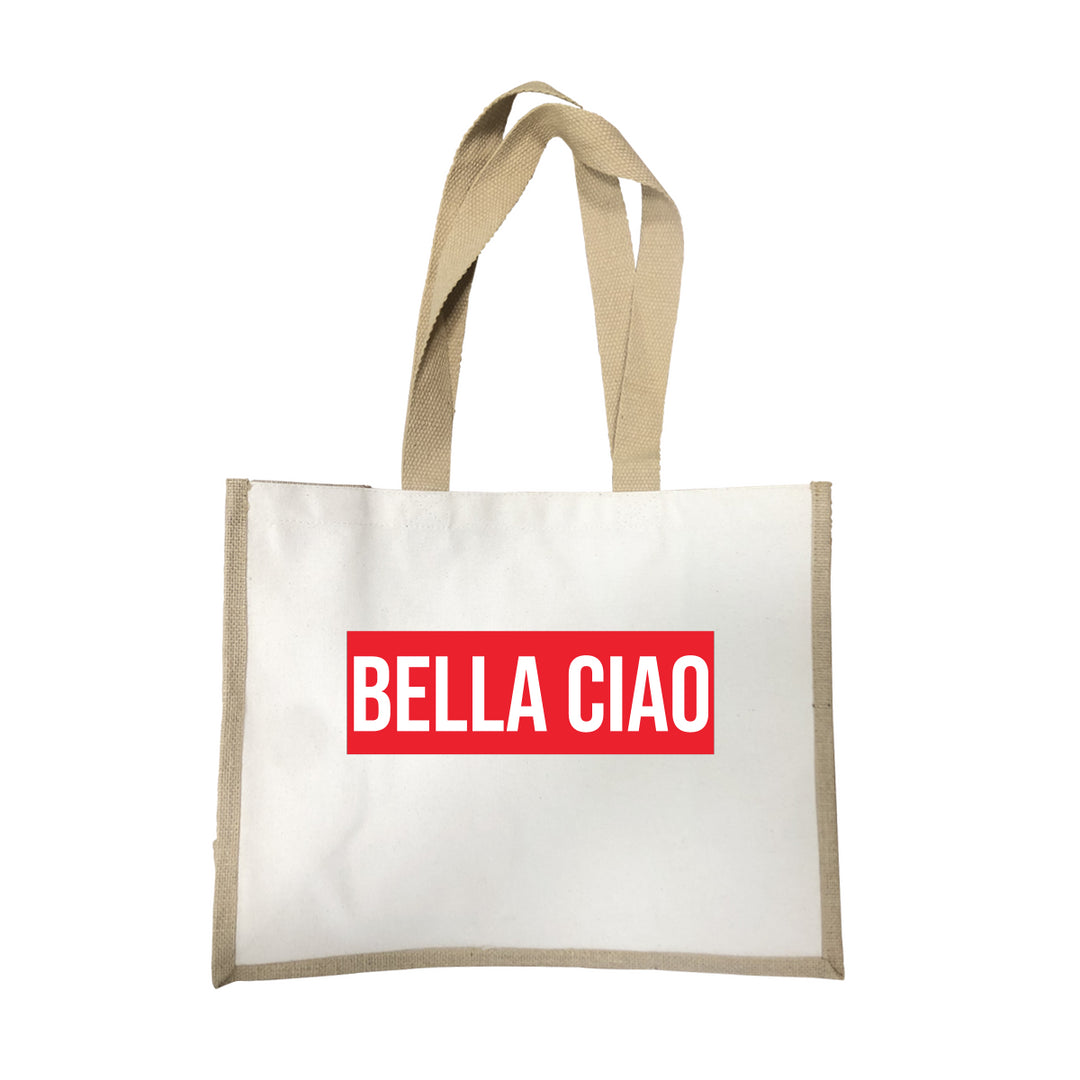 Grand sac Bella Ciao écru