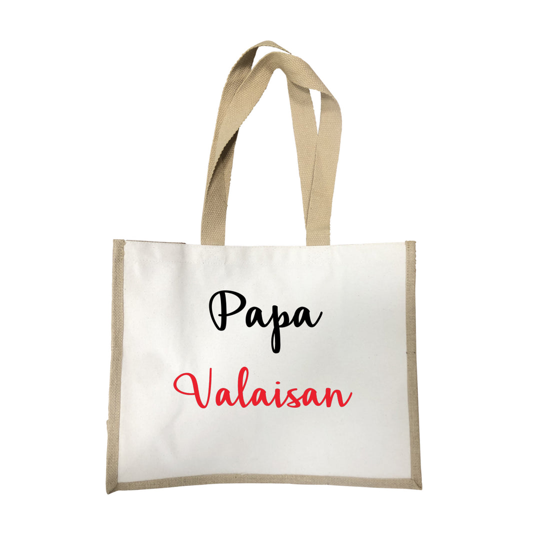 Grand sac Papa Valaisan écru