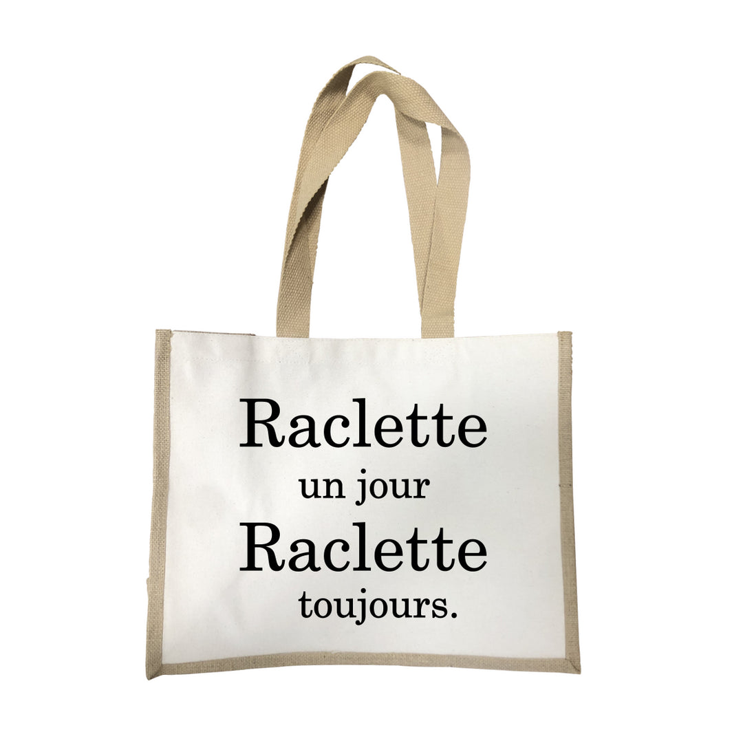 Grand sac Raclette un jour écru