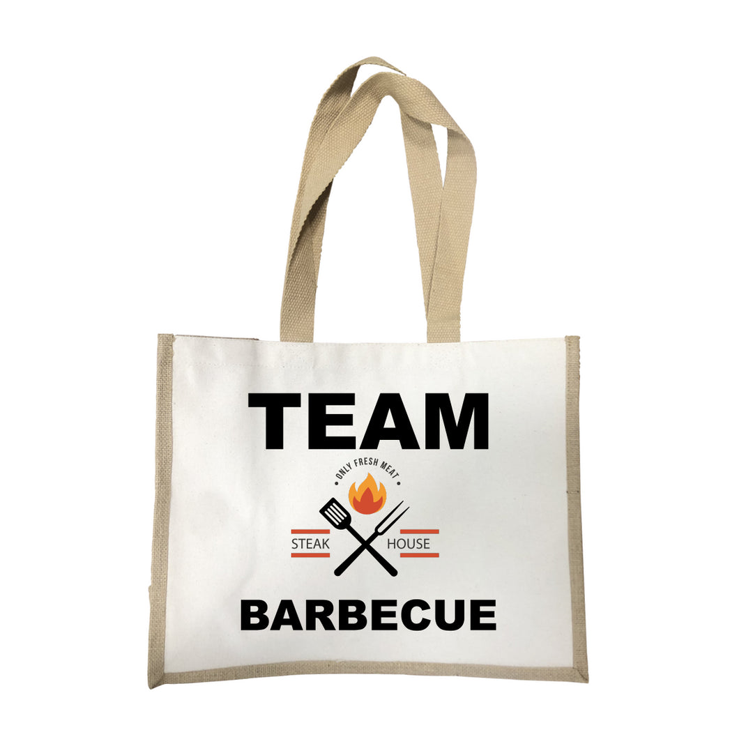Grand sac Team Barbecue écru
