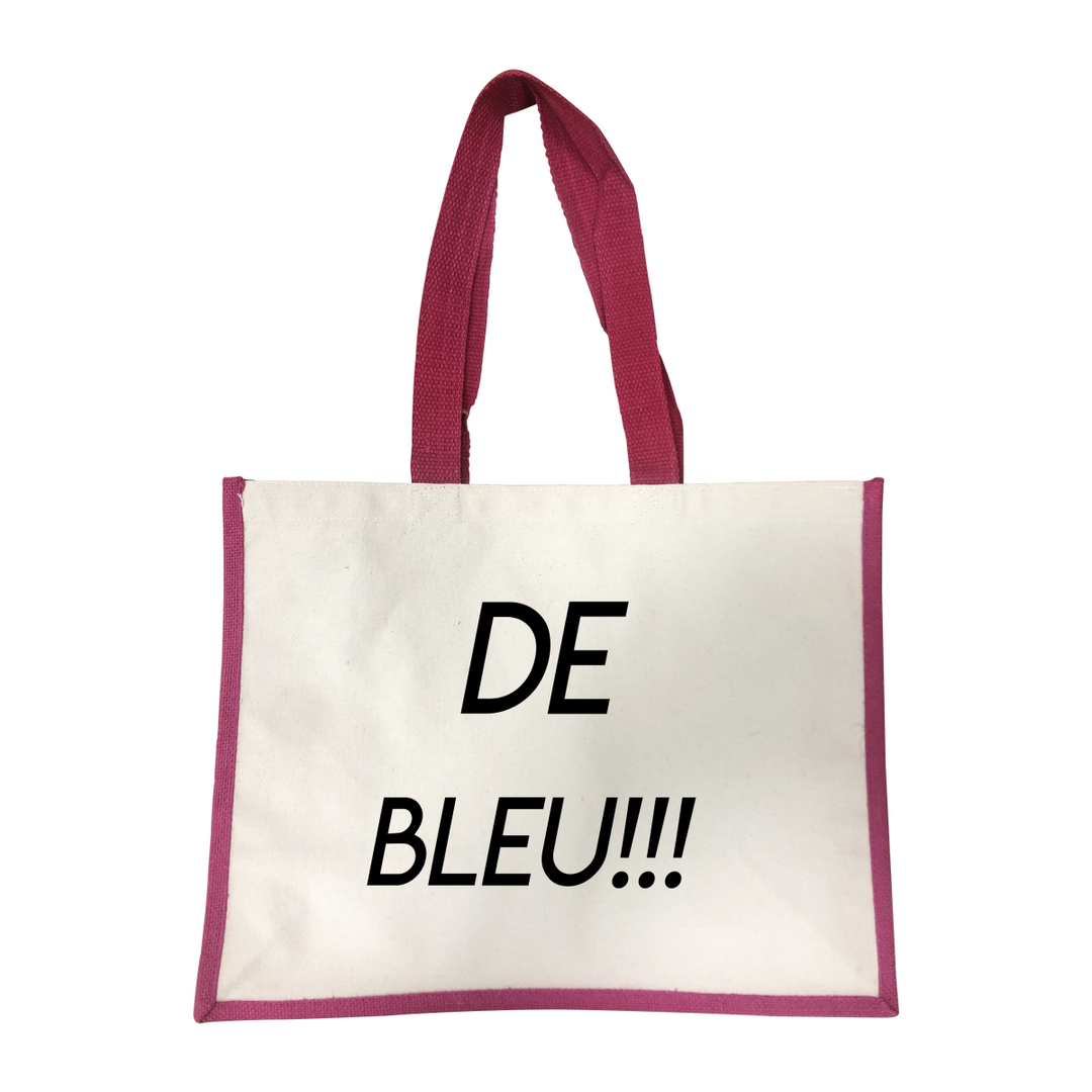 Grand sac De bleu rose