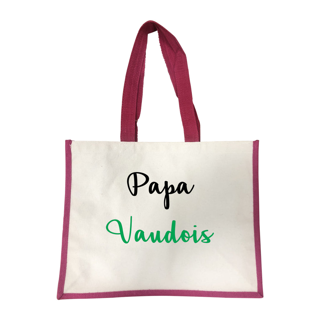 Grand sac Papa Vaudois rose