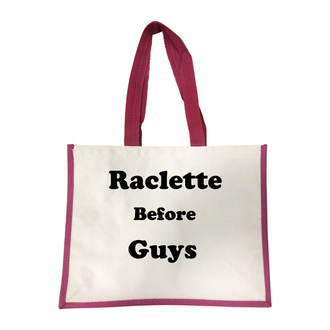 Grand sac Raclette before guys rose