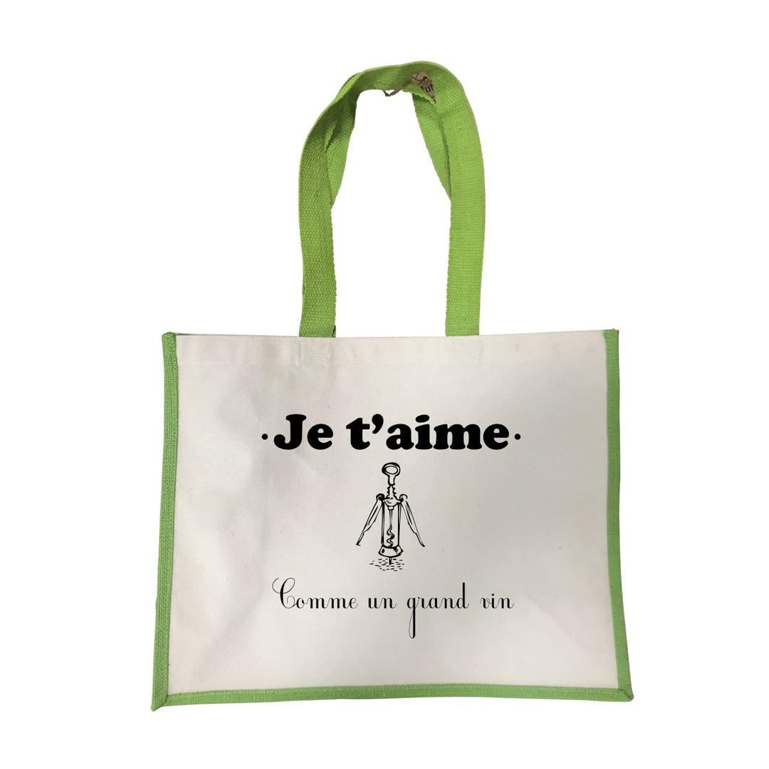 Grand sac comme un grand vin vert