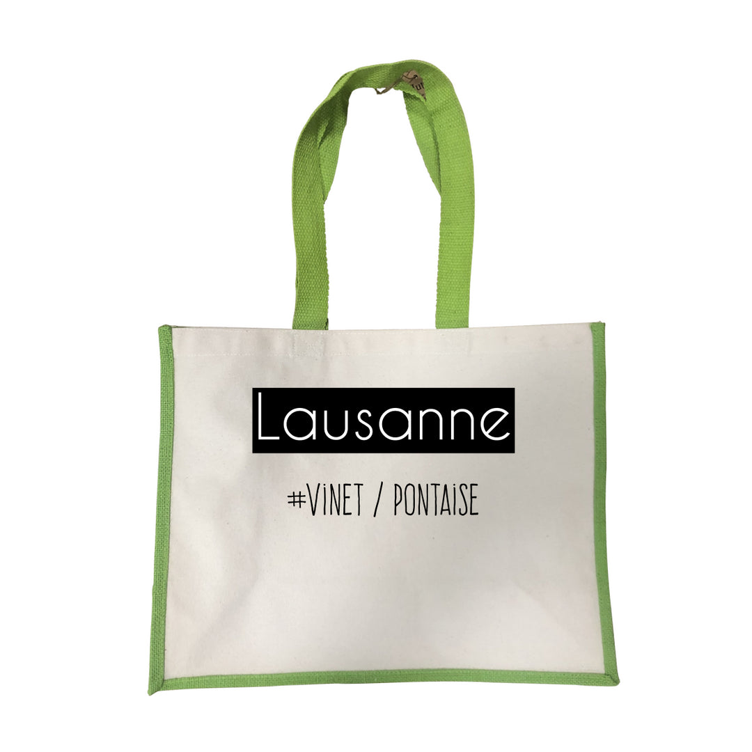 Grand sac Vinet Pontaise vert