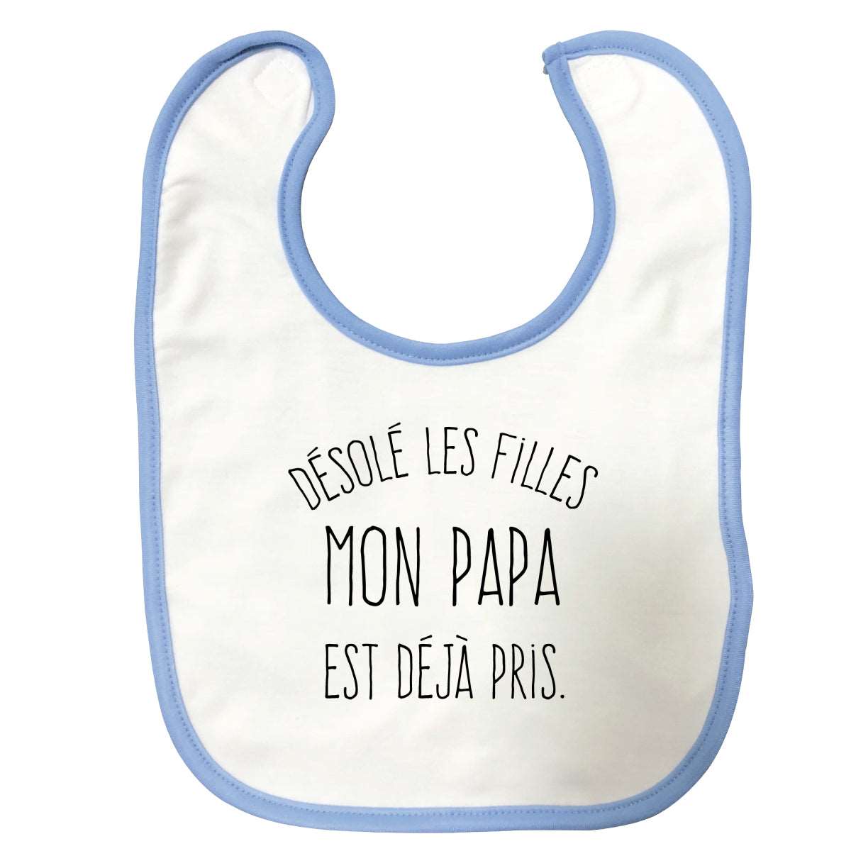 Bavette desole les filles Bleue