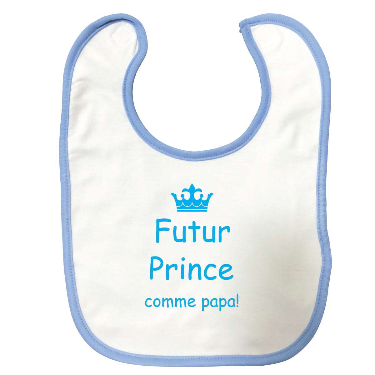Bavette Futur prince Bleue
