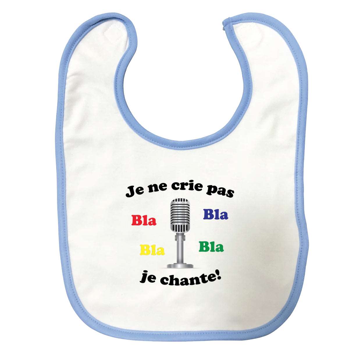 Bavette Je ne crie pas je chante Bleue