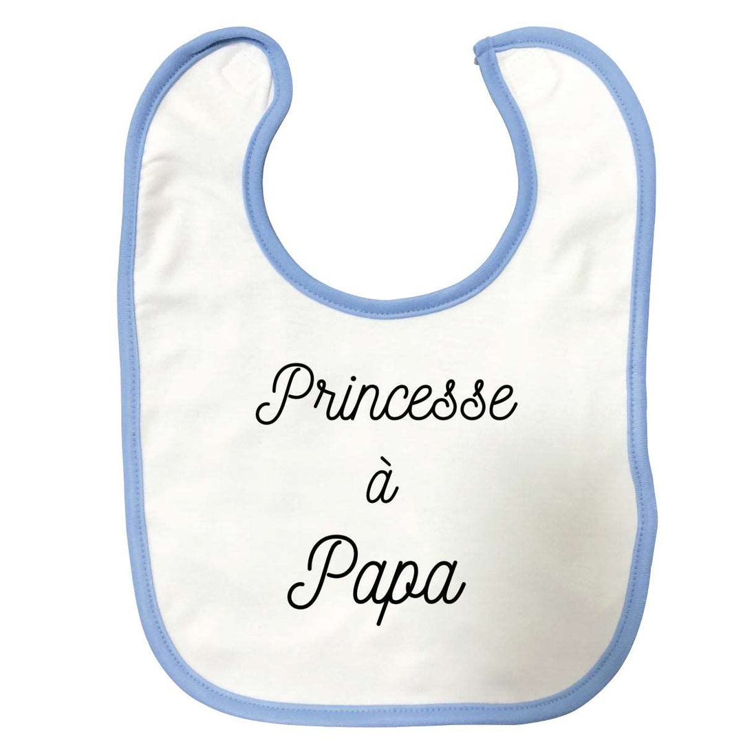 Bavette Princesse a papa Bleue