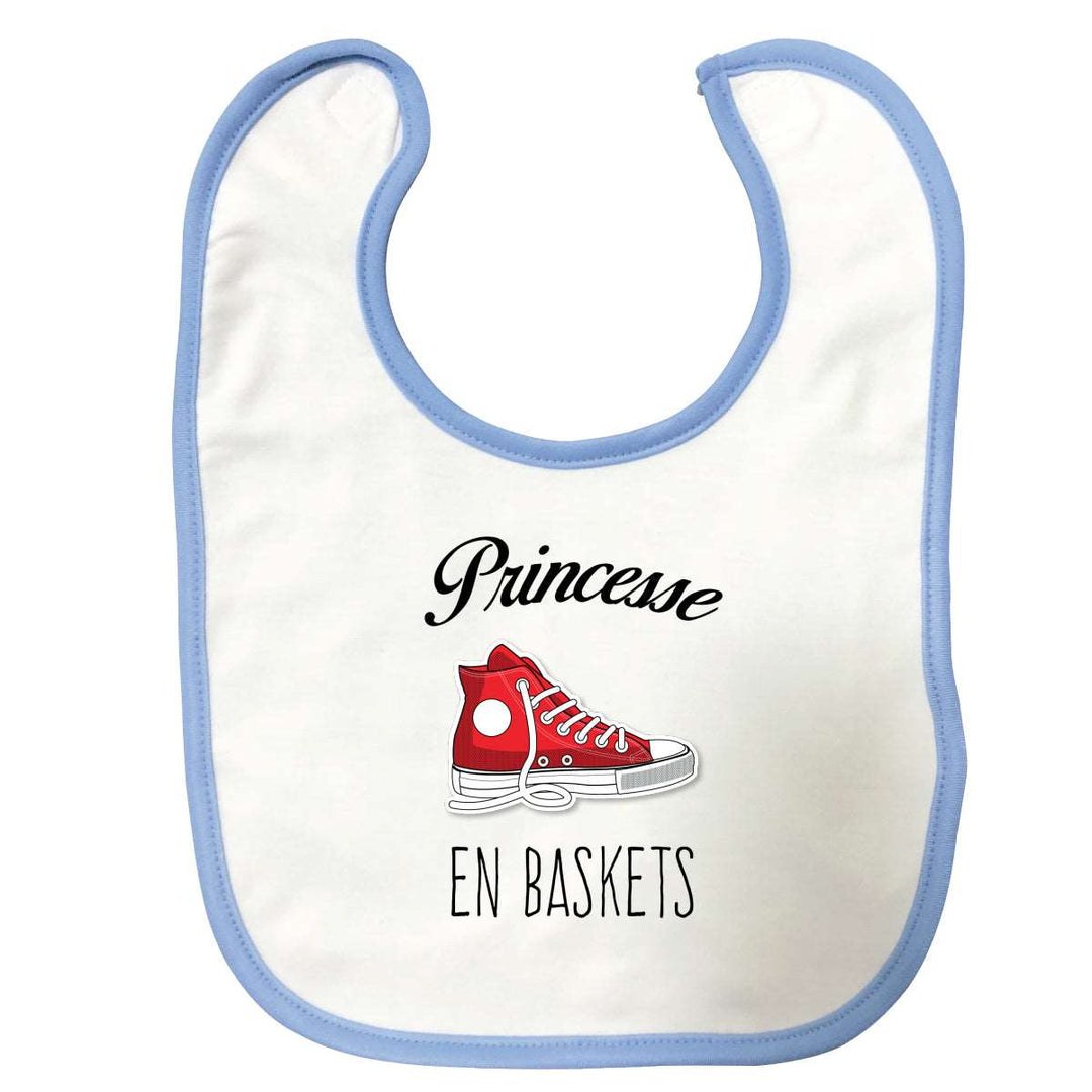 Bavette Princesse en baskets Bleue