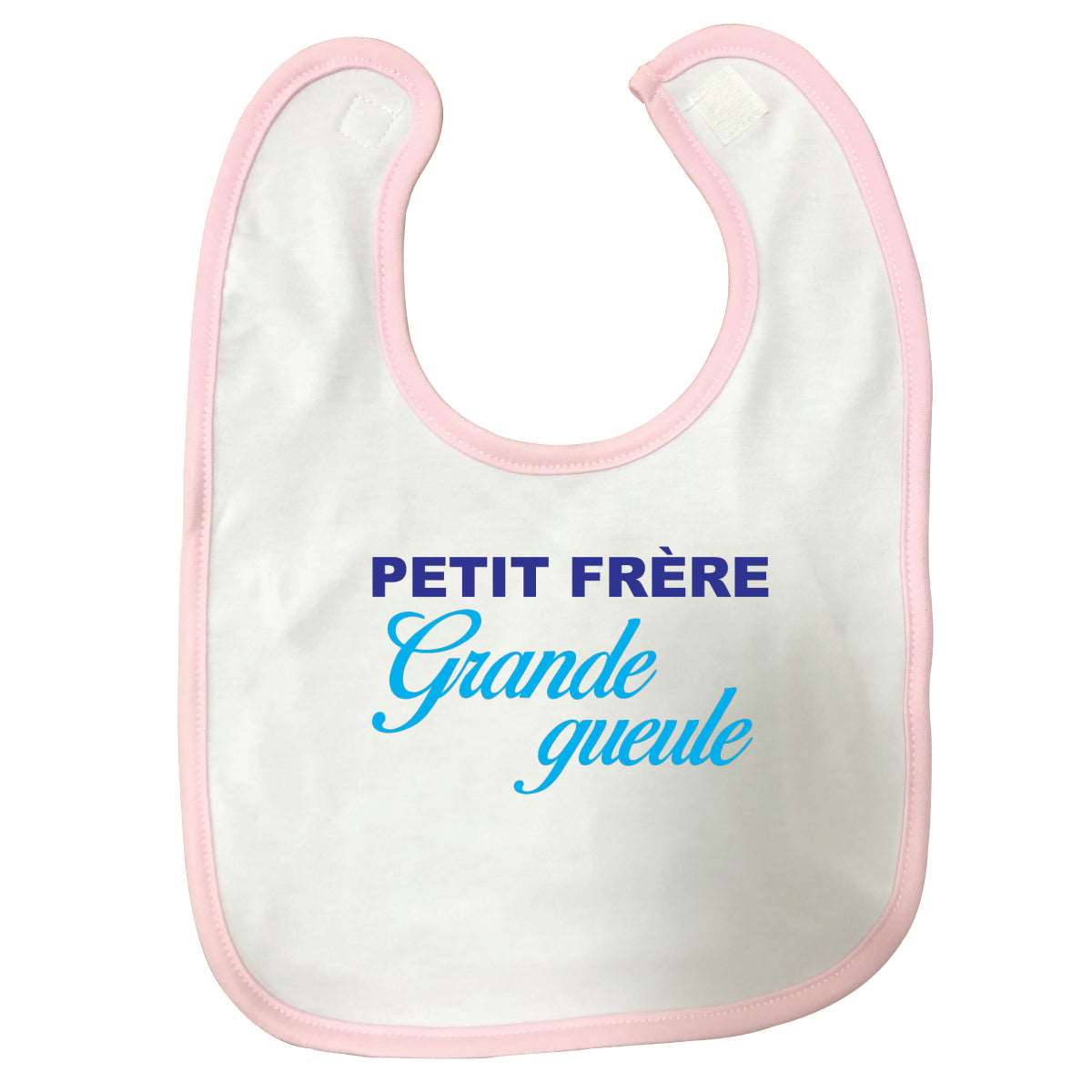 Bavette Petit frere grande gueule rose