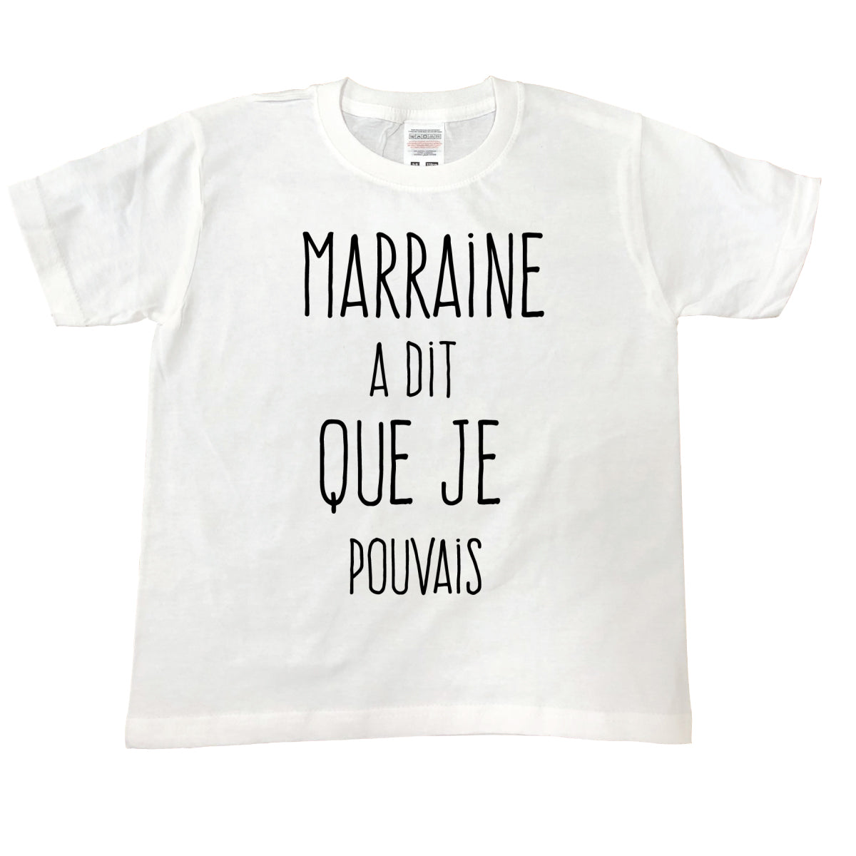 T fashion shirt marraine