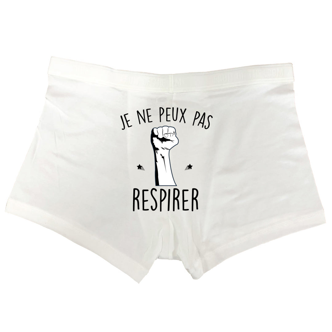 Boxer Je ne peux pas respirer