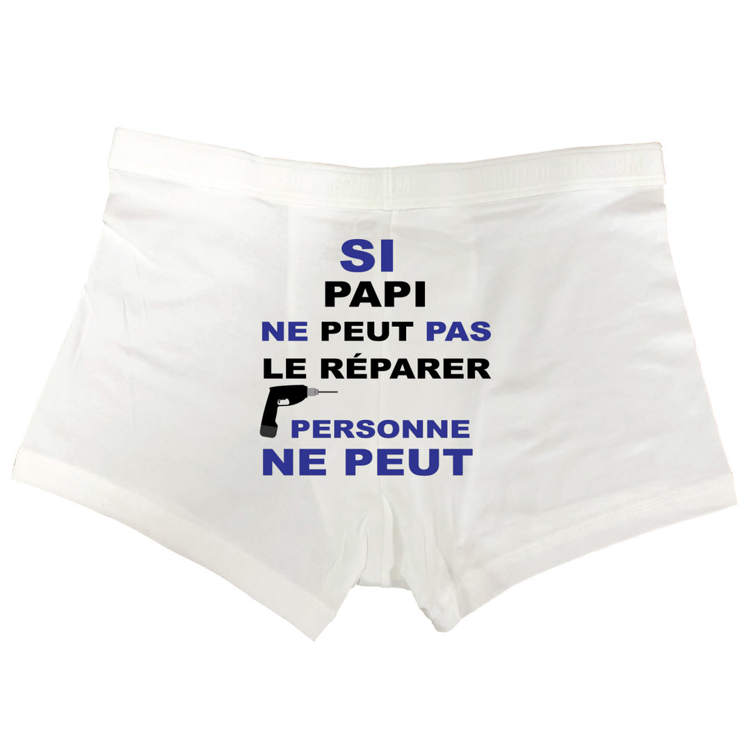 Boxer Si papi ne peut pas