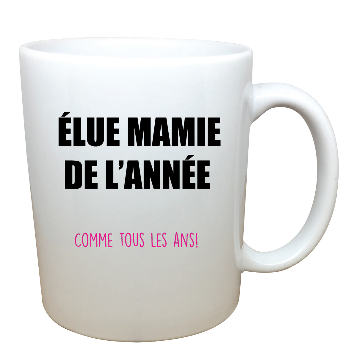 tablier de cuisine J'vais-etre-mamie blanc