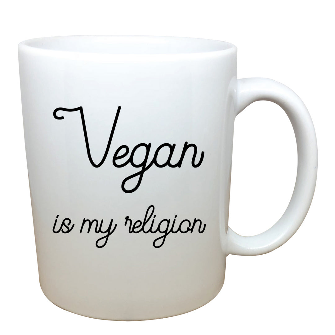 Tasse Vegan is my religion