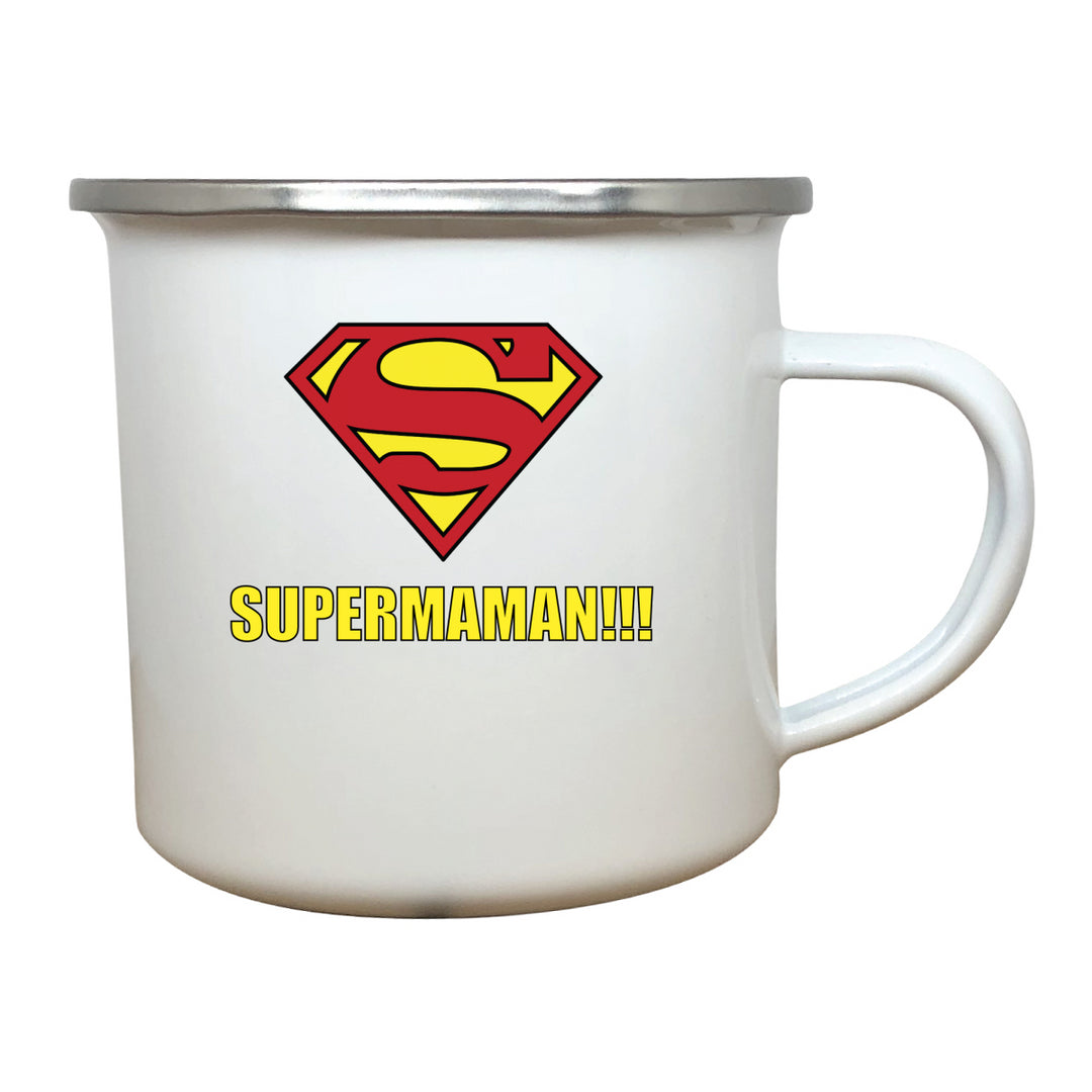 Tasse émail Supermaman 2