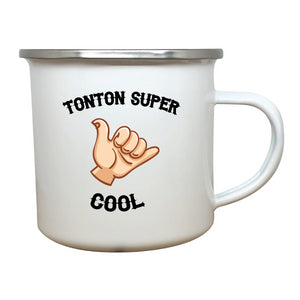 Tasse émail Tonton super cool