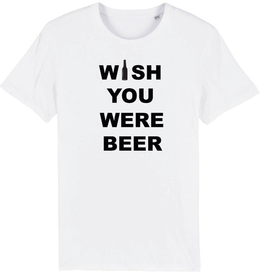 T-shirt Homme Wish you were beer