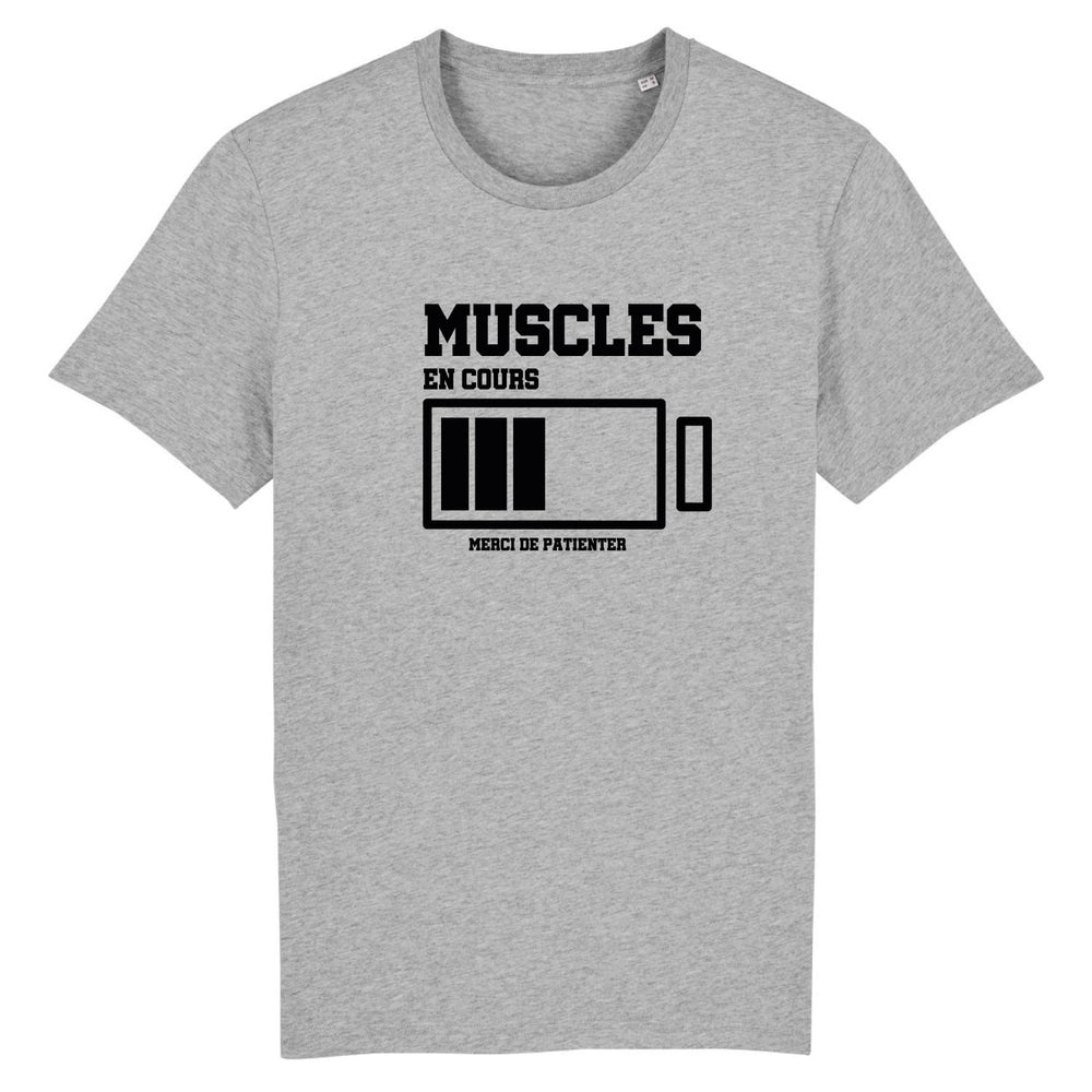T-shirt Homme Muscles en cours