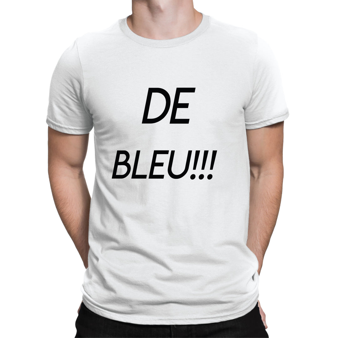 T-shirt homme De bleu !!! - L'atelier Suisse