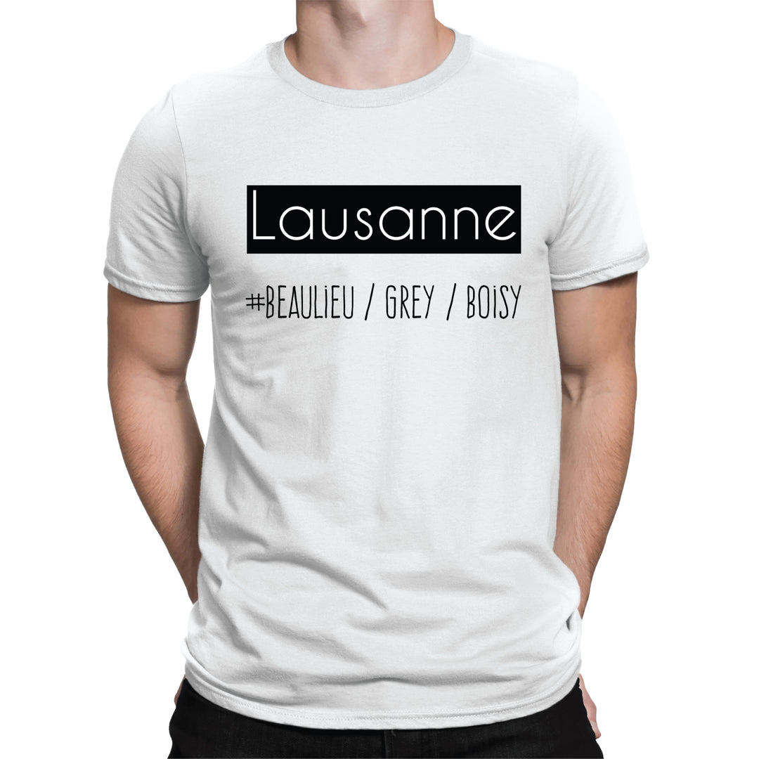 T-shirt-homme-personnalisé Beaulieu-Grey-Boisy - L'atelier Suisse