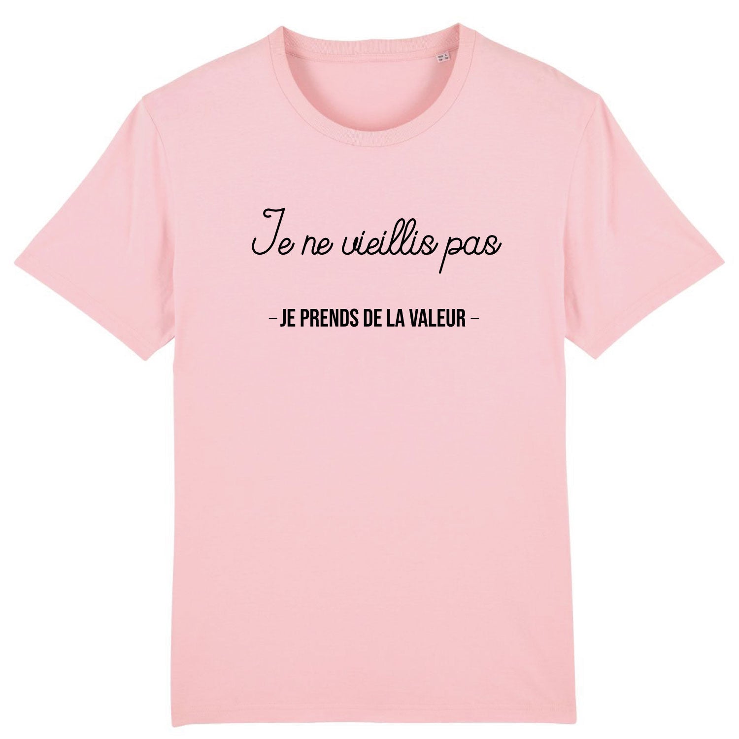tee shirt homme humour | Cadeau imprimé en France | 100% coton, 185gr | je  ne vieillis pas