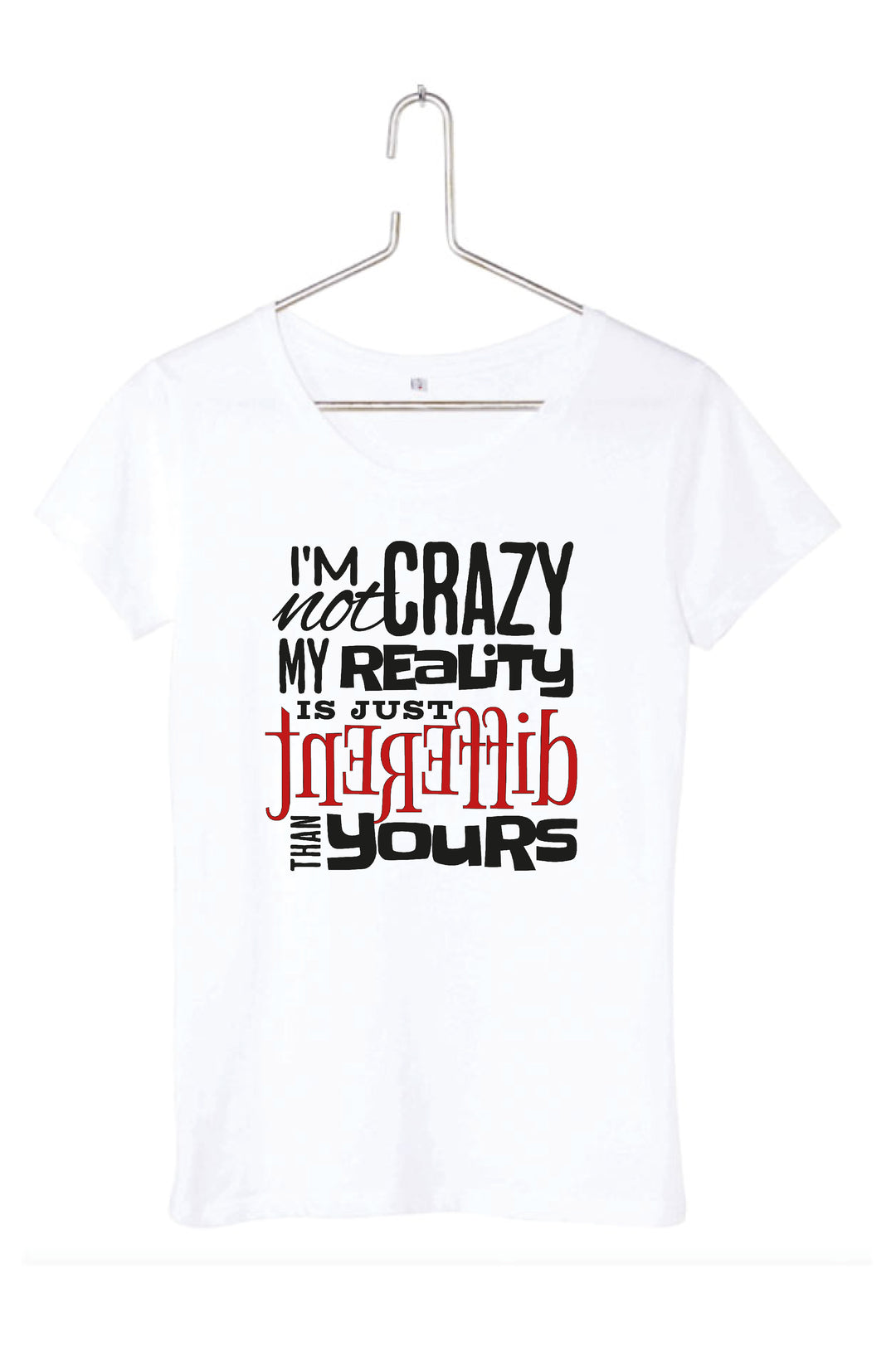 T-shirt femme I'm not crazy