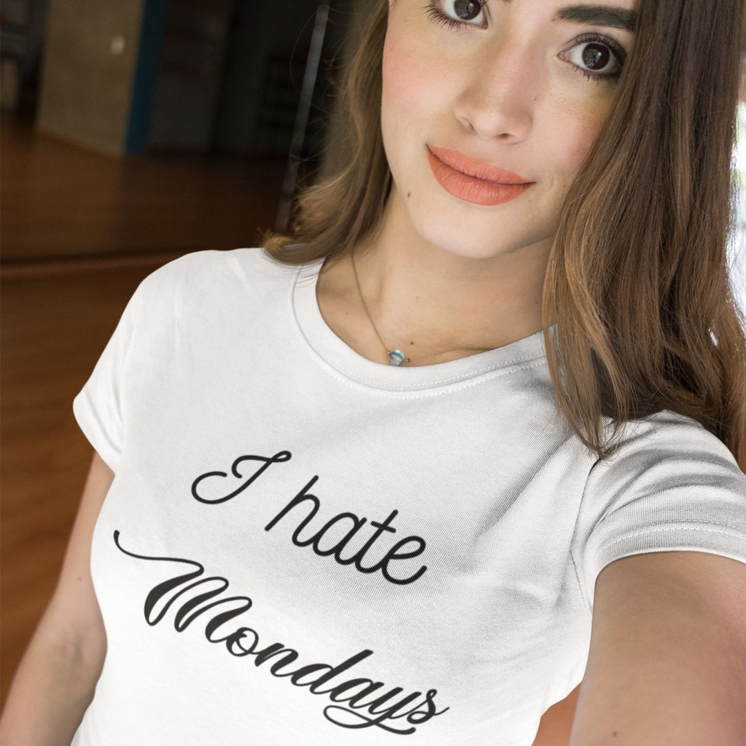 T-shirt femme I hate mondays - L'atelier Suisse