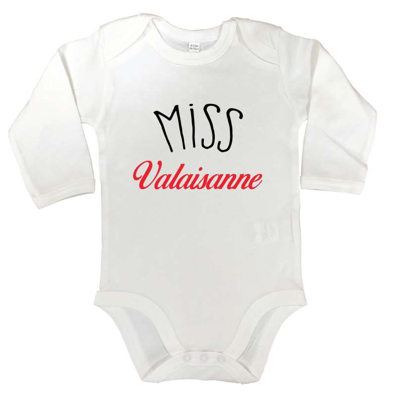 Body manches longues Miss Valaisanne