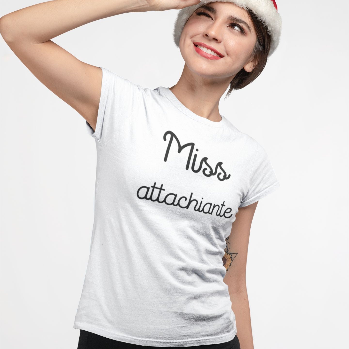 T-shirt femme Miss attachiante - L'atelier Suisse