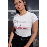 T-shirt femme La femme idéale est Valaisanne