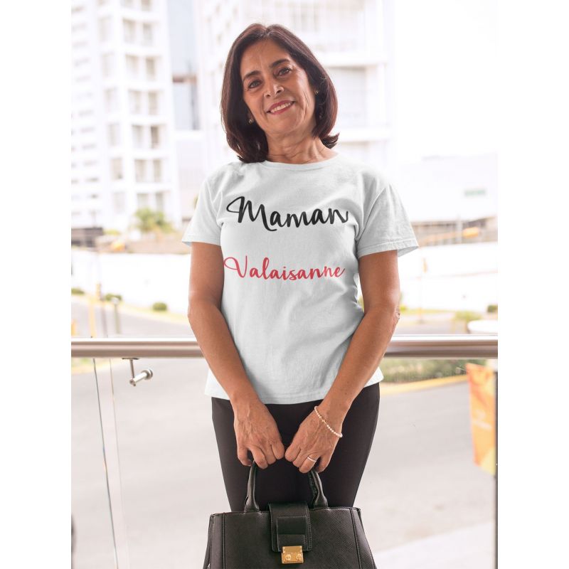 T-shirt femme Maman Valaisanne
