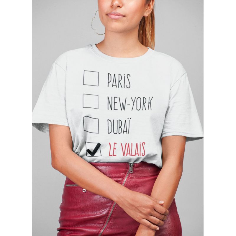 T-shirt femme Le Valais