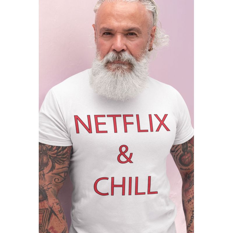 T-shirt homme Netflix & Chill