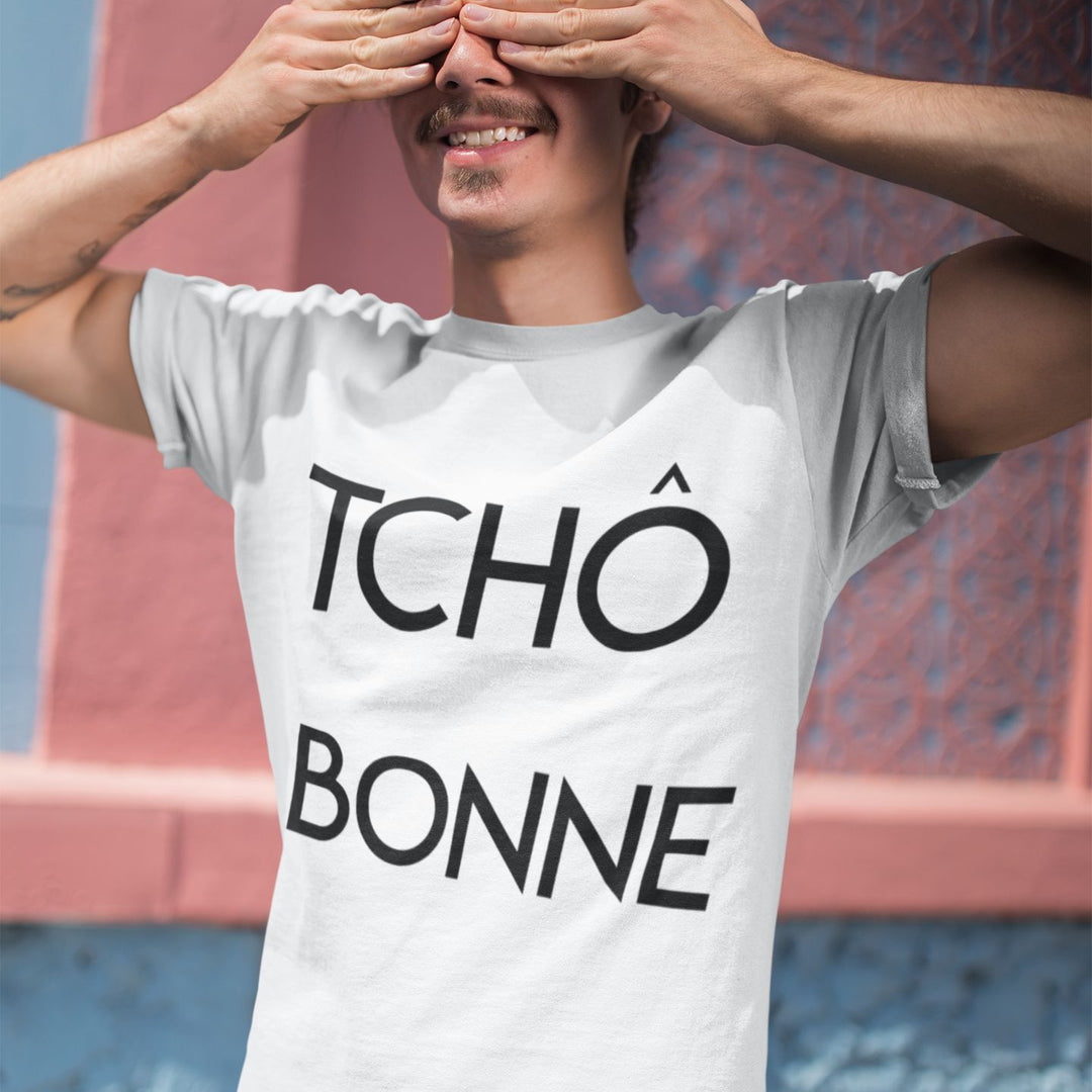 T-shirt homme Tchô Bonne - L'atelier Suisse