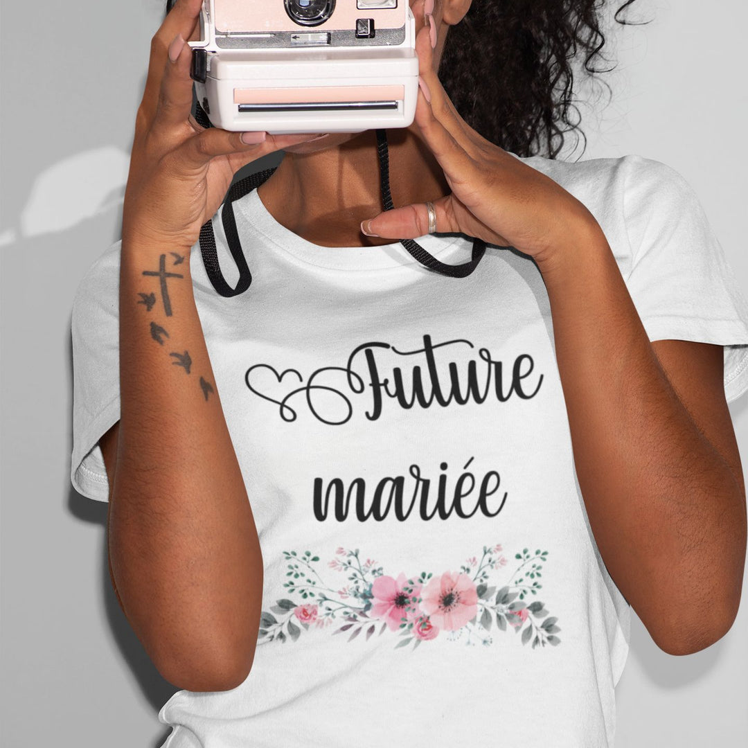 T-shirt femme Future mariée - L'atelier Suisse