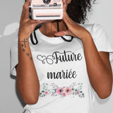T-shirt femme Future mariée